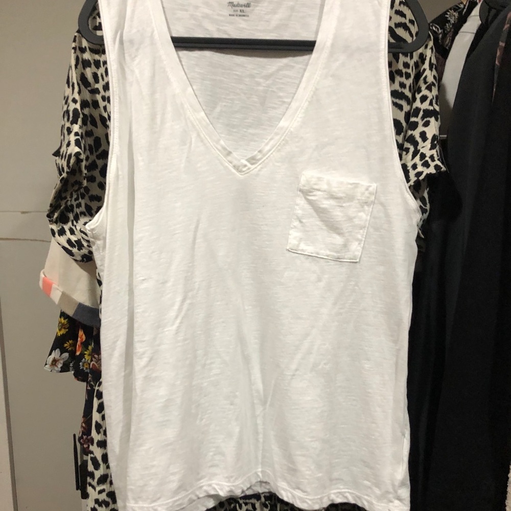 Madewell V-neck tank